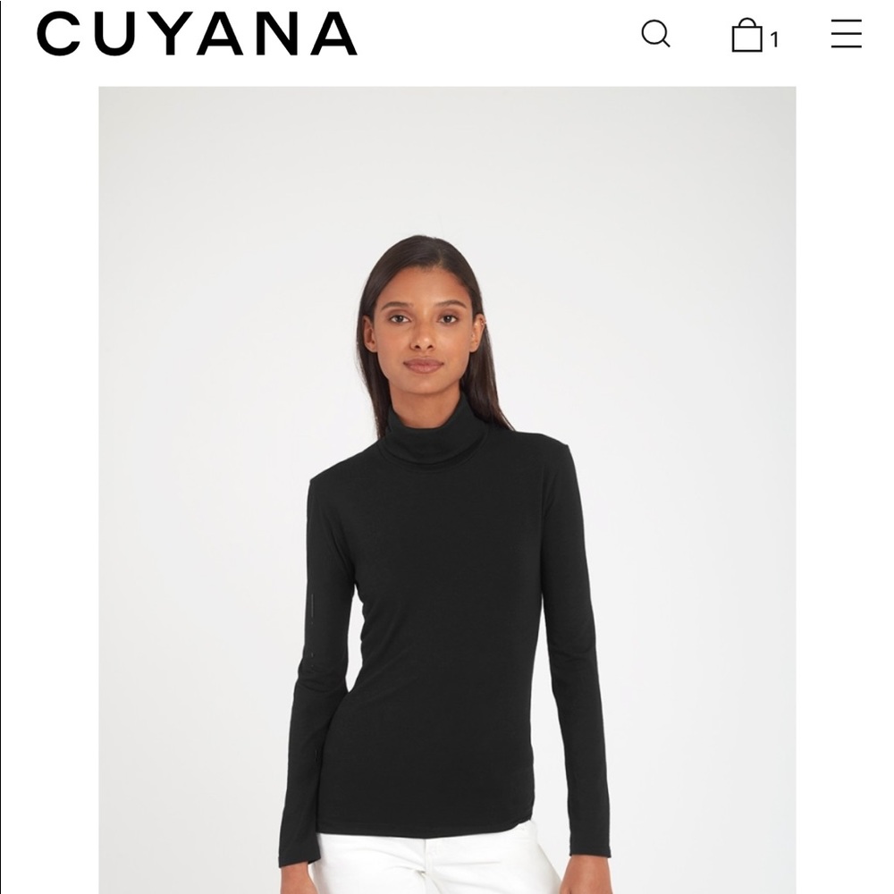 Cuyana Pima Cotton Turtleneck